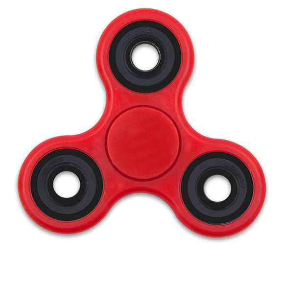 Hand Spinner personnalisé en mouvement